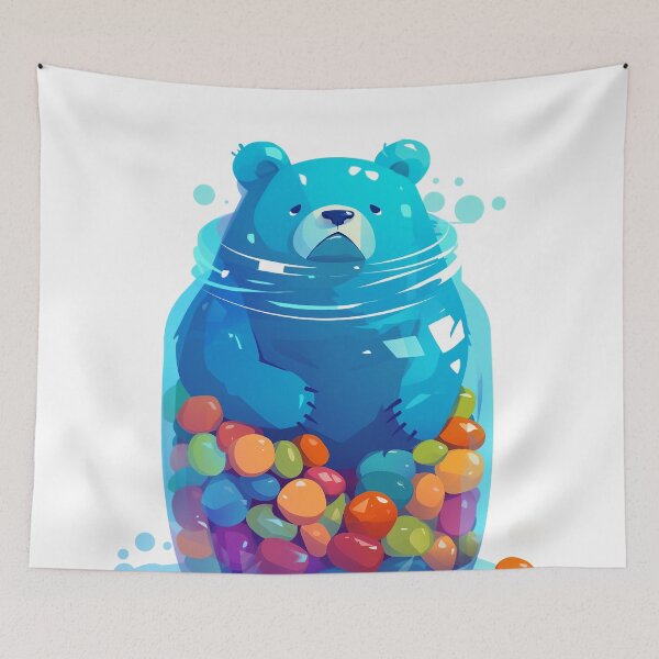 Item preview, Gummy Bear Easter Jar designed and sold by CritterSquad.