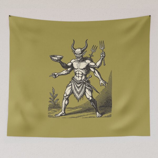 Item preview, Ganga Gramma Demon Four Arms One Bold Purpose designed and sold by taiche.