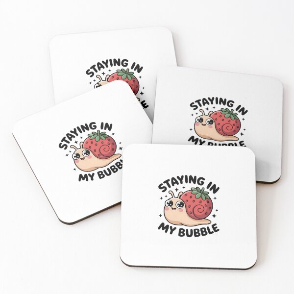 Item preview, Funny Staying In My Bubble Snail - Cute Introvert Protection Sticker designed and sold by Mr-wow.