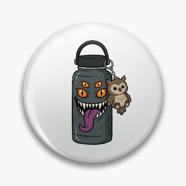 Item preview, Tabletop RPG Monster Mimic Flask Cute Creature Charm Graphic designed and sold by Fenay Designs.