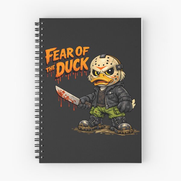 Item preview, Fear of the Duck Funny Horror Duck Design designed and sold by AuraloomAtelier.