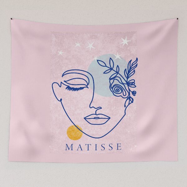 Aperçu de l'œuvre Matisse - Je pense à vous Timbre C créée et vendue par ArtPlus+.