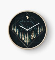 Der wilde Bär des Himmels Uhr