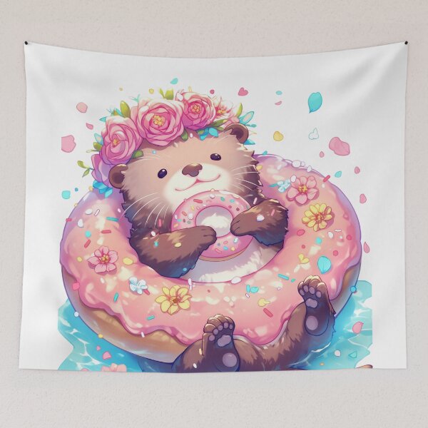 Item preview, Baby Otter & Chocolate Bunny designed and sold by CritterSquad.