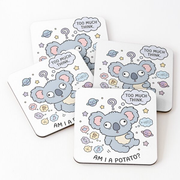 Item preview, Silly Koala Am I a Potato Cartoon designed and sold by Koalangel.