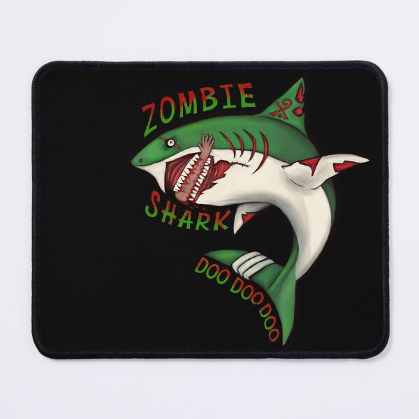 Item preview, Zombie Shark  designed and sold by ConfuzRandomly.