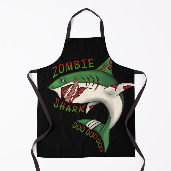 Item preview, Zombie Shark designed and sold by ConfuzRandomly.