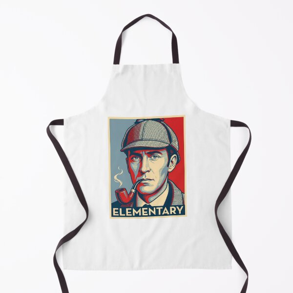Item preview, Sherlock Holmes Elementary Retro Detective Poster Graphic Shirt designed and sold by Fenay Designs.