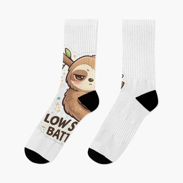 Item preview, Low Social Battery Sloth Sticker – Cute Sleepy Sloth with Coffee Kawaii Aesthetic Funny Introvert Mood designed and sold by ZenGrowth4.