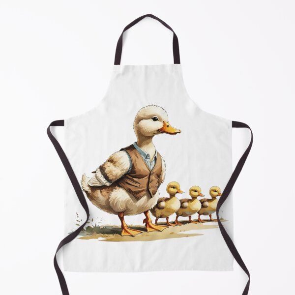 Item preview, Cute Papa Duck And Baby Ducklings Watercolor Father's Day designed and sold by AQUILAKREO.