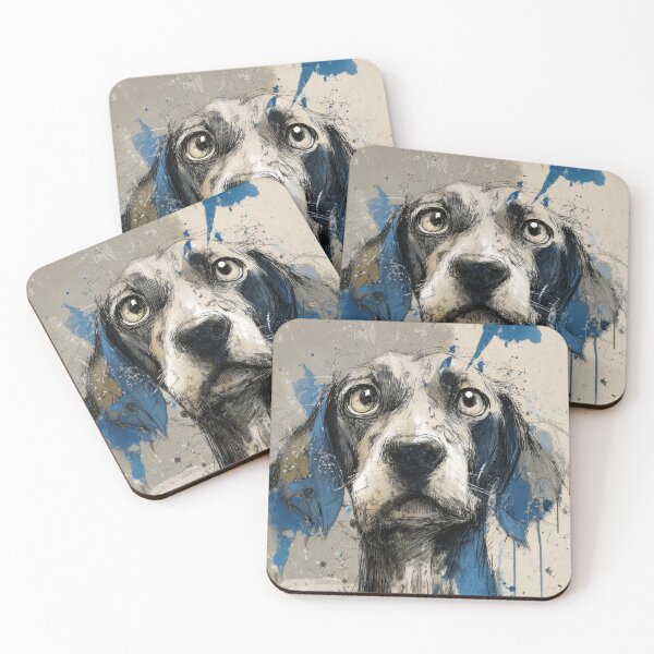 Item preview, Drawing of a dog with a serious look designed and sold by anytka.