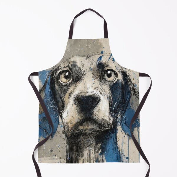 Item preview, Drawing of a dog with a serious look designed and sold by anytka.