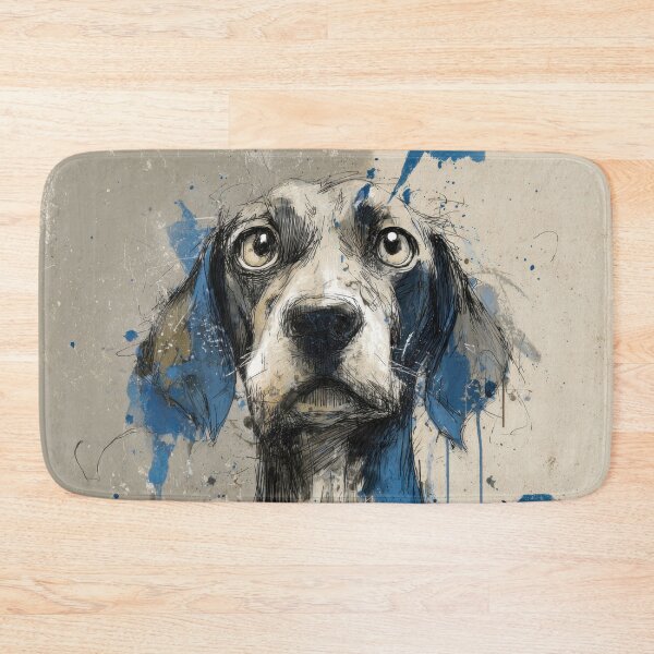 Item preview, Drawing of a dog with a serious look designed and sold by anytka.