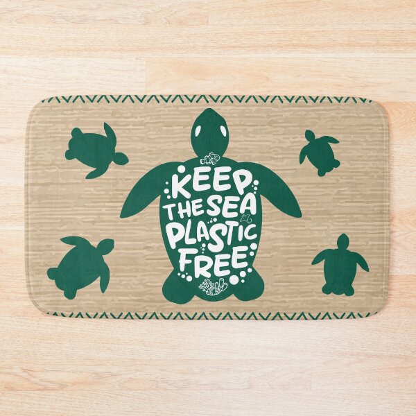 Item preview, Keep the sea plastic-free designed and sold by Wolagno.