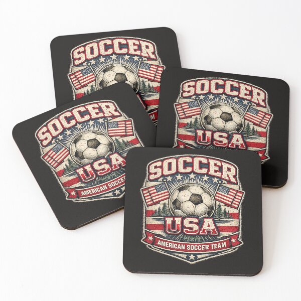 Item preview, SOCCER FOOTBALL USA VINTAGE designed and sold by Atelier RLGS.