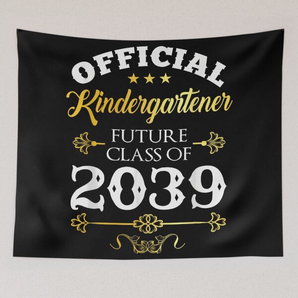 Item preview, Official Kindergartener Future Class Of 2039 Back To School First Day designed and sold by HarinDonreka.