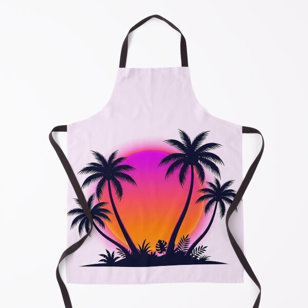 Item preview, Retro Sunset Palm Trees 80s Aesthetic designed and sold by LMDIGITAL6.