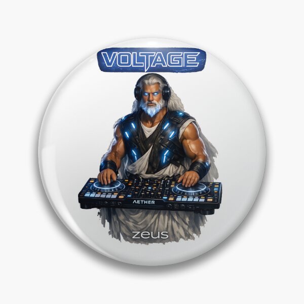 Item preview, Voltage God Spins Divine Bass  designed and sold by  ZenRave Designs.
