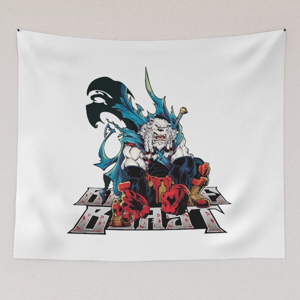 Item preview, Battle Beast Invincible Design, Bloody Villain Comic Art, Dark Warrior Graphic, Anime Superhero Style T-Shirt & Merch designed and sold by Polarisofficial.