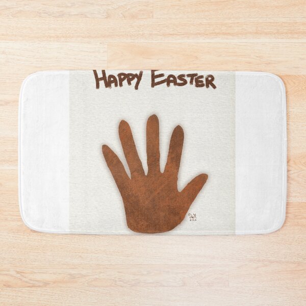 Item preview, Handprint Easter Postcard: Charming, Playful & Artistic designed and sold by Annachiara Margapoti .