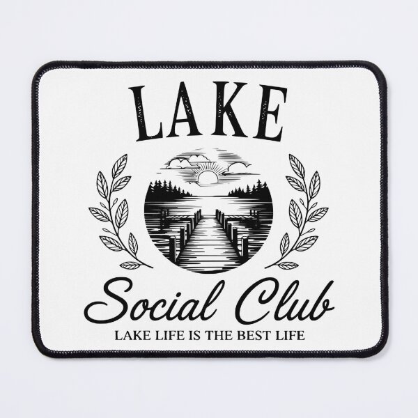 Item preview, Lake Social Club – Summer Lake Life Retro Design designed and sold by FloraliteCo.