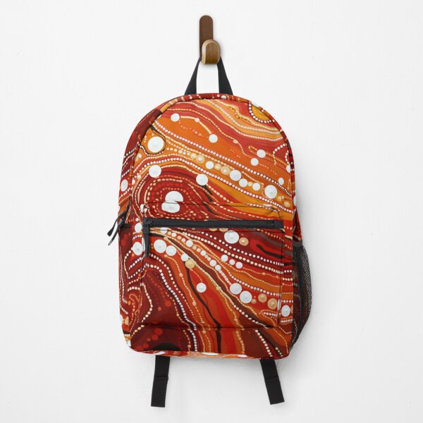 Item preview, Aboriginal Inspired Dot Art - Lava Pattern designed and sold by GrinGalore.