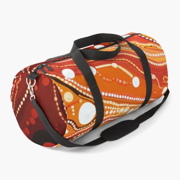 Item preview, Aboriginal Inspired Dot Art - Lava Pattern designed and sold by GrinGalore.