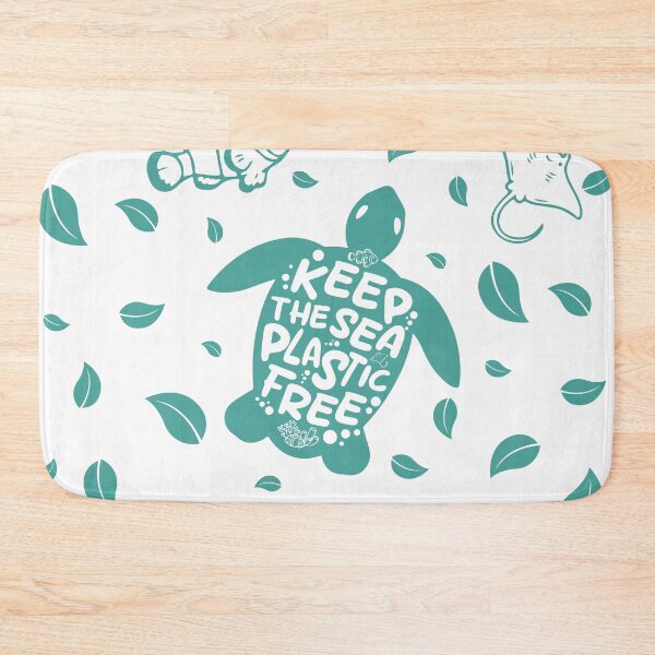 Item preview, Keep the sea plastic-free designed and sold by Wolagno.
