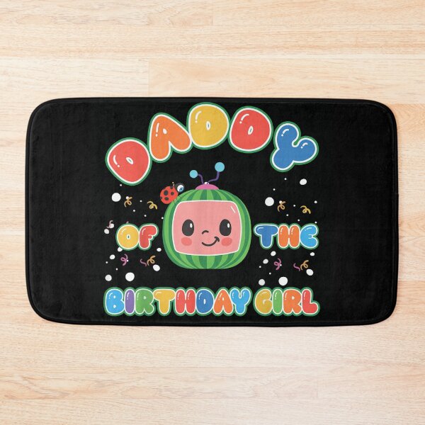 Item preview, Daddy Of The Birthday Girl Colorful Cartoon Character Party Celebration Design designed and sold by HarinDonreka.