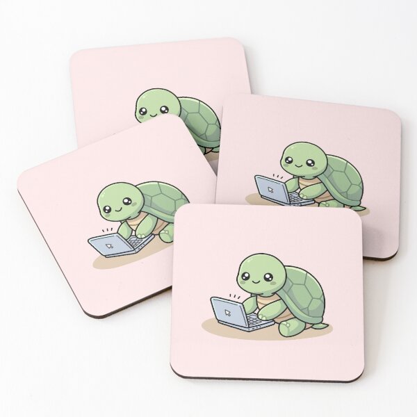 Item preview, Cute Turtle Slow Productivity Motivation designed and sold by artwithsushie.