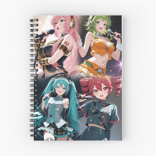Item preview, Virtual Idol Squad — Anime Vocal Synth Concert Digital Illustration designed and sold by Planet Utoppia.