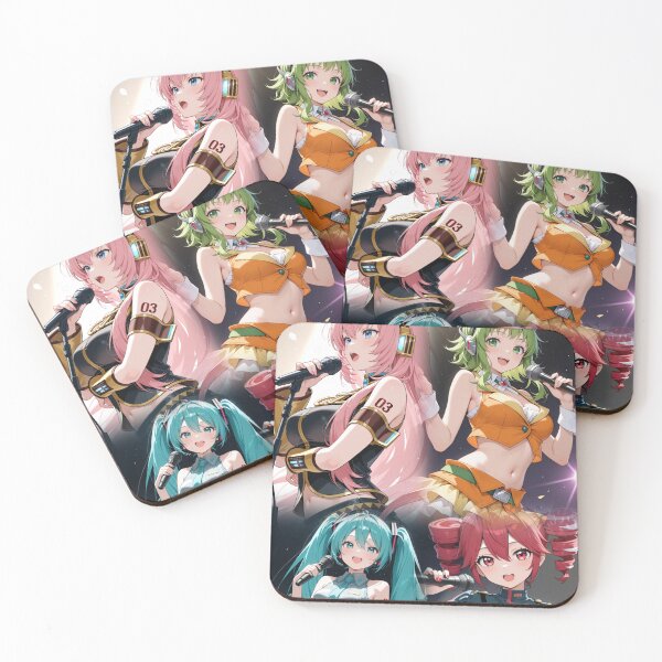 Item preview, Virtual Idol Squad — Anime Vocal Synth Concert Digital Illustration designed and sold by Planet Utoppia.