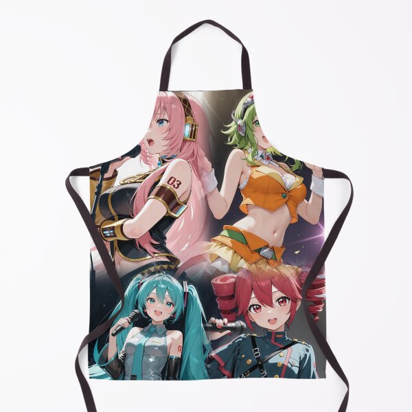 Item preview, Virtual Idol Squad — Anime Vocal Synth Concert Digital Illustration designed and sold by Planet Utoppia.