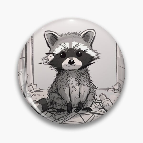 Item preview, Trash Panda Vibes - Raccoon designed and sold by Feinsicht.