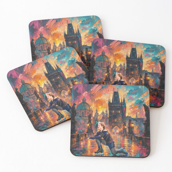Item preview, Prague Charles Bridge Art - Ilia Malinin designed and sold by origin-arthouse.