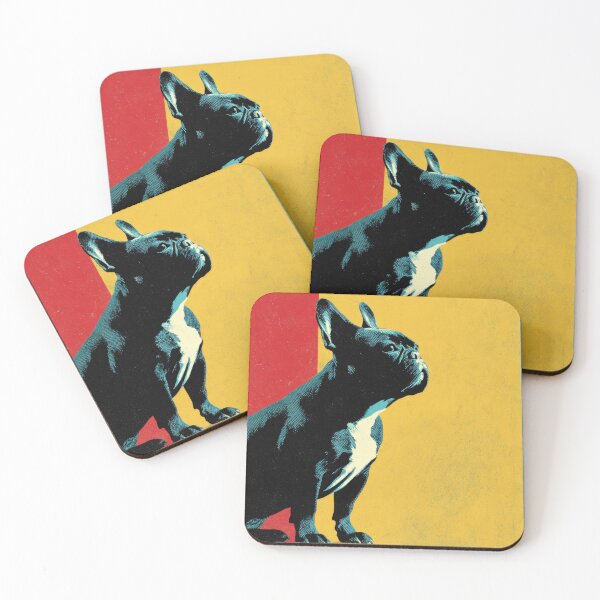 Item preview, French bulldog in vibrant backdrop designed and sold by anytka.