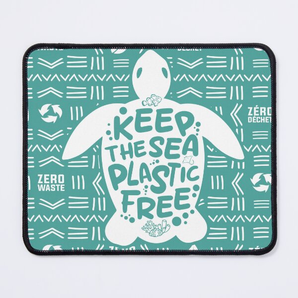Item preview, Keep the sea plastic-free designed and sold by Wolagno.