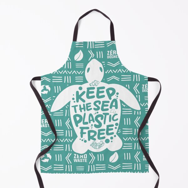 Item preview, Keep the sea plastic-free designed and sold by Wolagno.