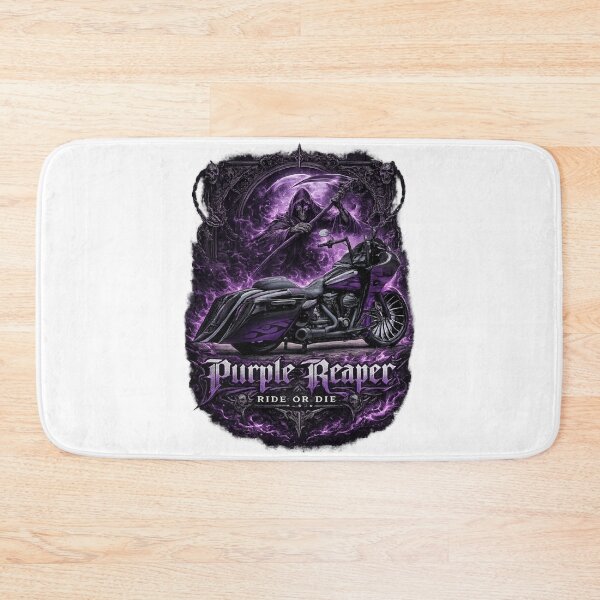 Item preview, Purple Reaper Motorcycle Emblem designed and sold by TorqueTheoryLab.
