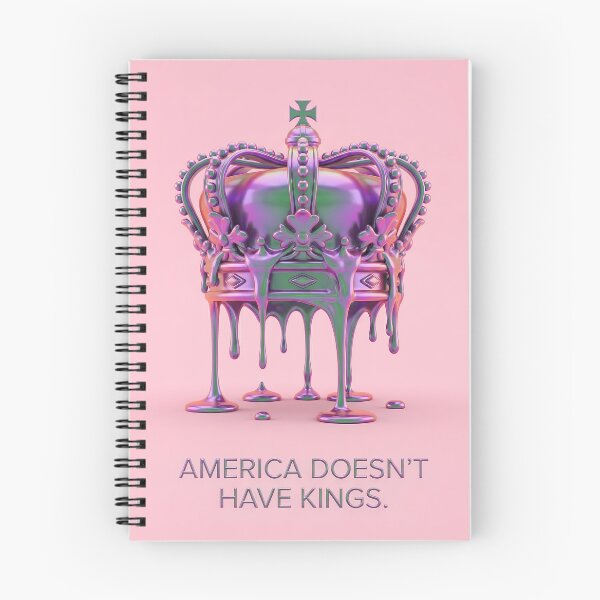 Item preview, America Doesn’t Have Kings - 3D Iridescent Melting Crown designed and sold by DzBlackRose.