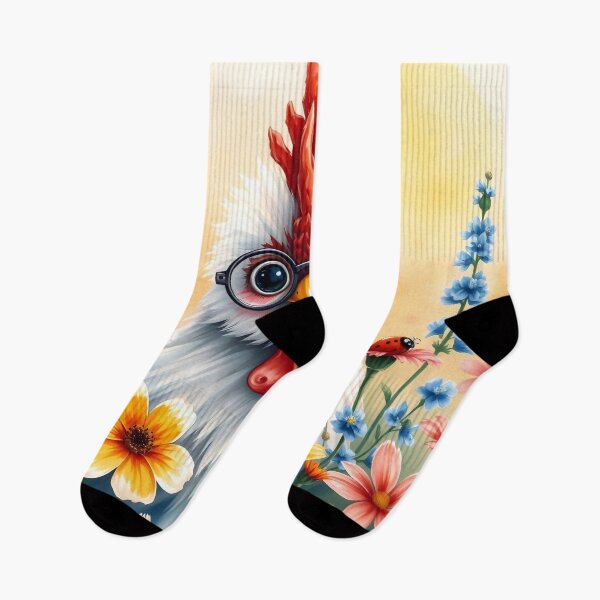 Item preview, The Wise Hen: Summer Garden Bloom designed and sold by Serene Strokes Art.