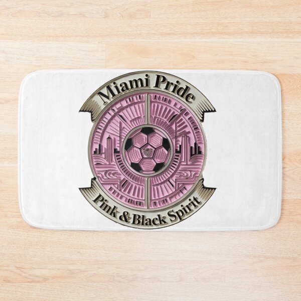 Item preview, Miami Squad Pride T-Shirt, Pink & Black Spirit Mug, Soccer Glory City Pride Gift designed and sold by YMLux.