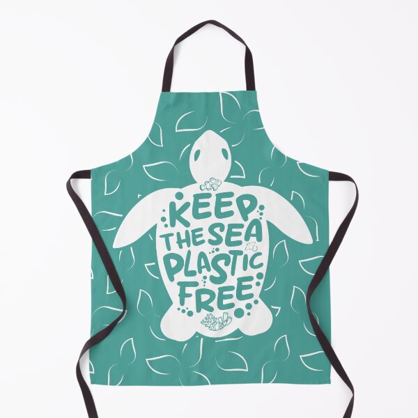 Item preview, Keep the sea plastic-free designed and sold by Wolagno.
