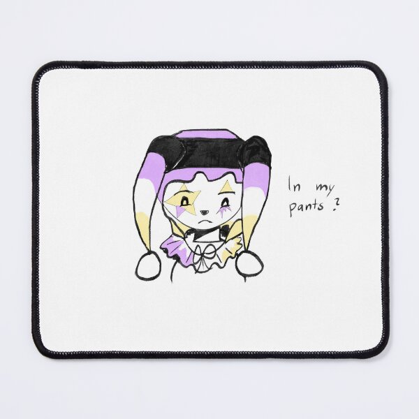 Item preview, Non-binary jester confused designed and sold by jestwithme.
