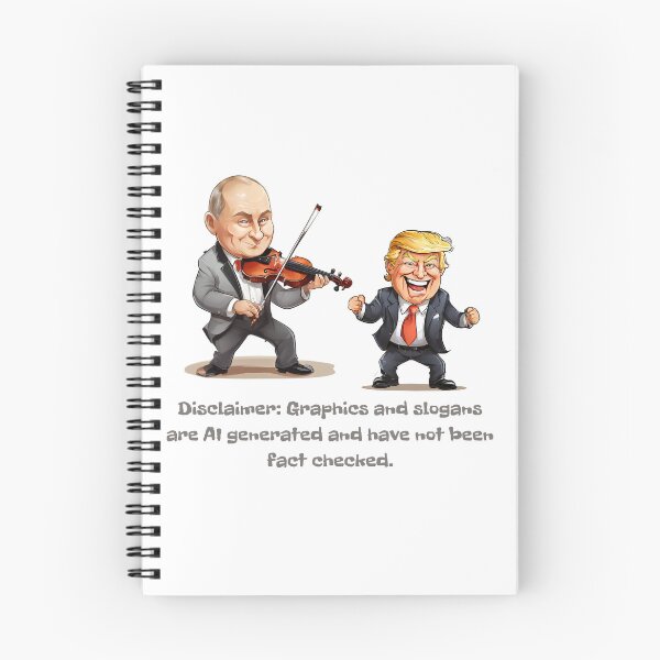 Item preview, Leaders’ Jig & Fiddle AI Satire designed and sold by Steven Heath.