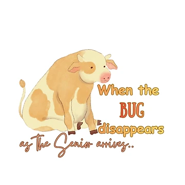 Artwork thumbnail, When The Bug Disappears Funny Programmer Sticker, Coding Humor Sticker, Developer Joke Sticker, Software Engineer Gift, Debugging Humor Laptop Sticker by Yesss-Mau