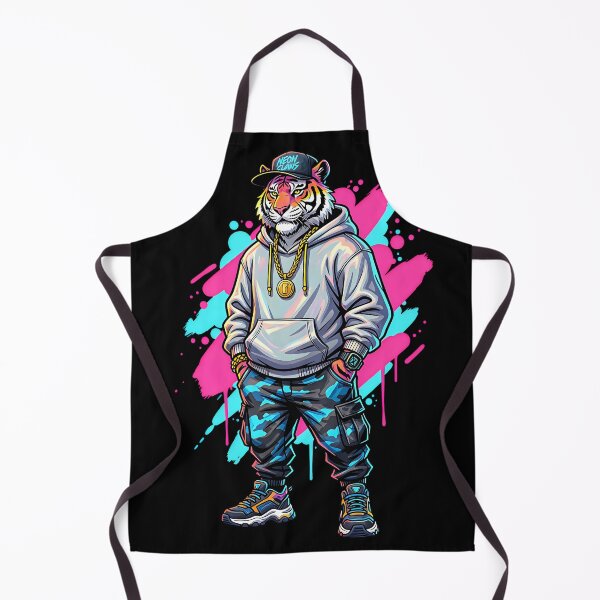 Item preview, Neon Tiger Street Party – Urban Festival Energy 3 designed and sold by RH Design Lab.