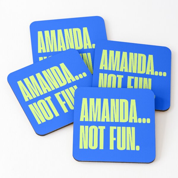 Item preview, Amanda...Not Fun designed and sold by Caring Hearts.