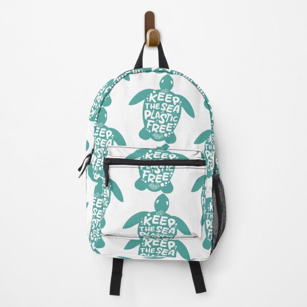 Item preview, Keep the sea plastic-free - turtle designed and sold by Wolagno.