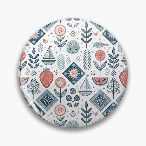 Item preview, Nordic Folk Pattern Motifs | Scandinavian Geometry designed and sold by Shuga-Design.